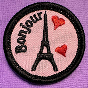 Bonjour France theme (1.5 inch)