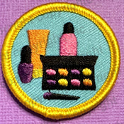 Cosmetology and Skin Care  Patch (1.5 inch)