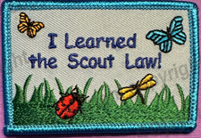 Learn the Scout Law and Promise PATCH