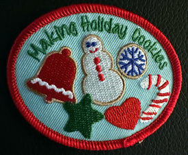 Making Holiday Cookies Patch - FREE Kit