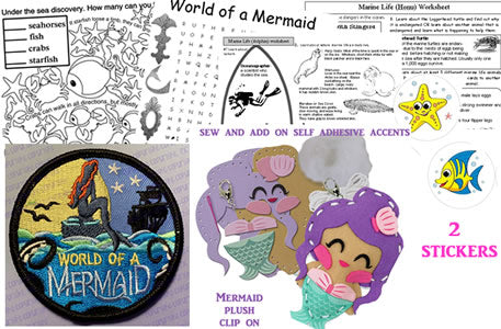 World of a Mermaid Patch