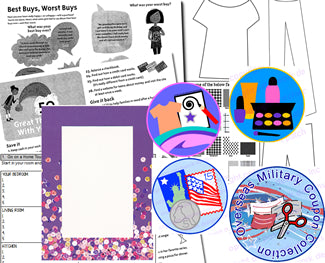 Juniors earn SAVVY SHOPPER Badge