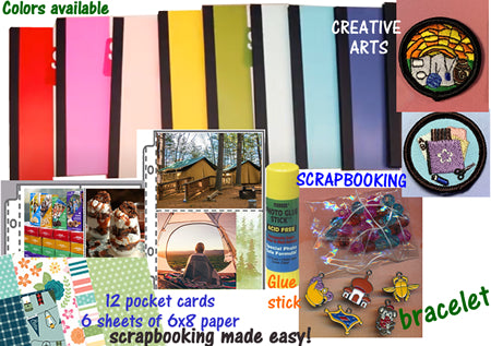 Creative Arts and Scrapbooking Kit (Great for all ages)