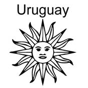 Country Rubber Stamps - South America