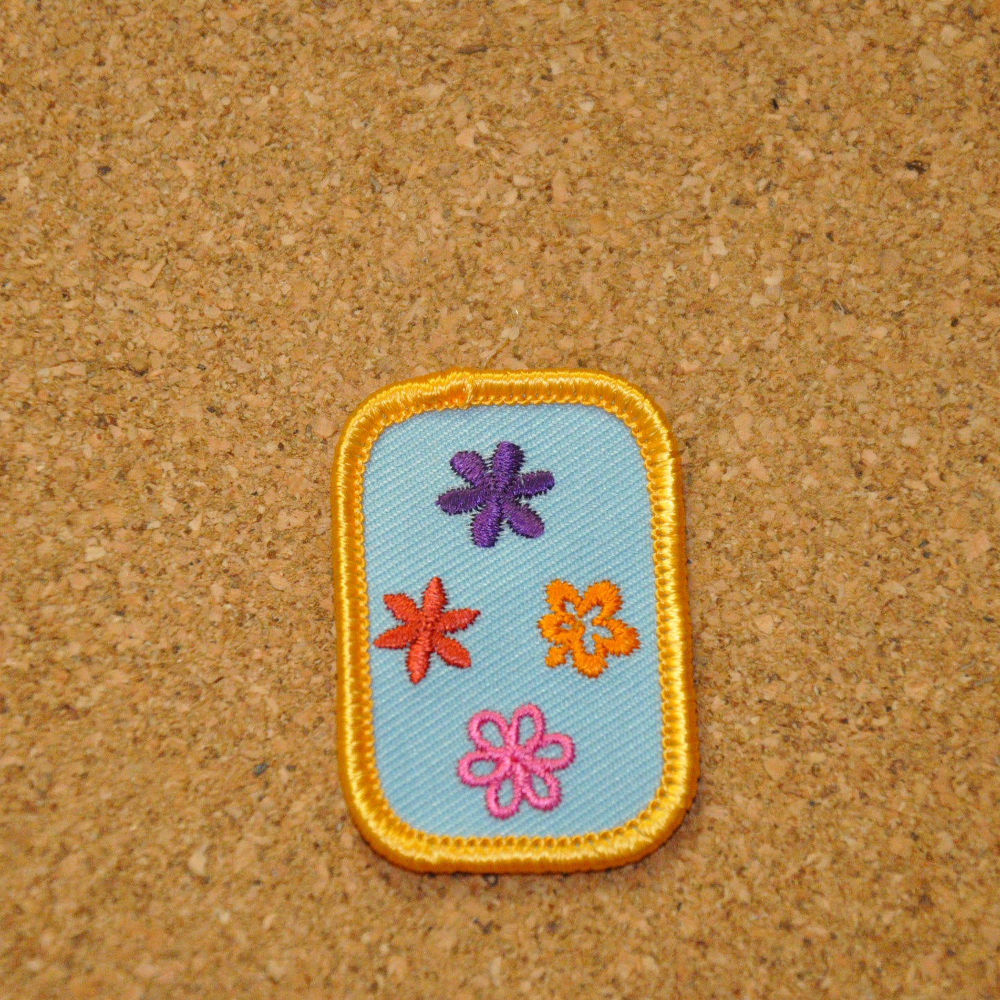 "Flowers" (troops own) Badge and Badge Kit