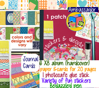 Scrapbook Kit ( DAISY-BR-JR-CAD-SEN-AMB earn badges)