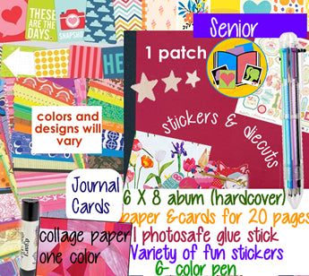 Scrapbook Kit ( DAISY-BR-JR-CAD-SEN-AMB earn badges)