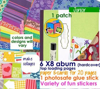Scrapbook Kit ( DAISY-BR-JR-CAD-SEN-AMB earn badges)