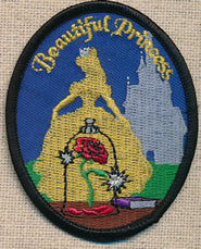 Beautiful Princess  or Princess Tea Party Patch