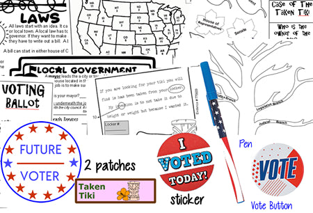 Democracy Badge Kit (Choose your badge level!)