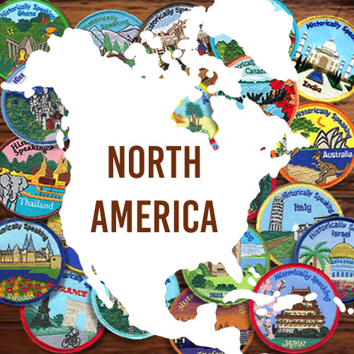 Country Patches - North America, Central America, & Caribbean
