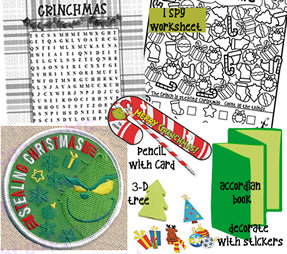 Stealing Christmas Patch or Kit (Grinch inspired)