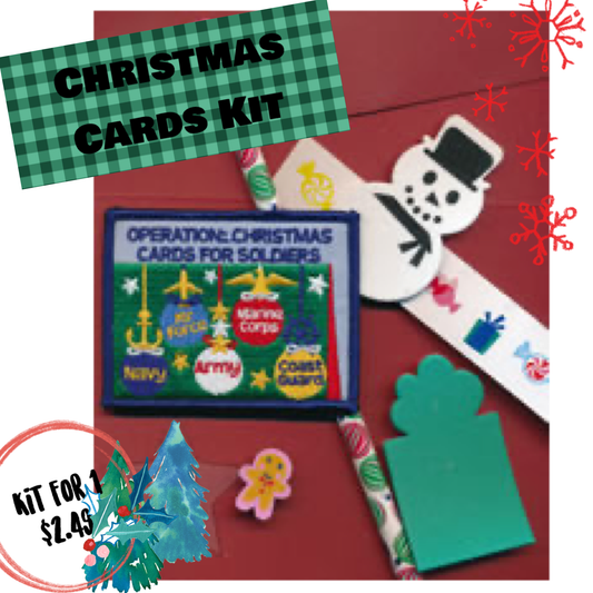 Christmas Cards for Soldiers Kit