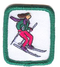 SKI (IP) original badge