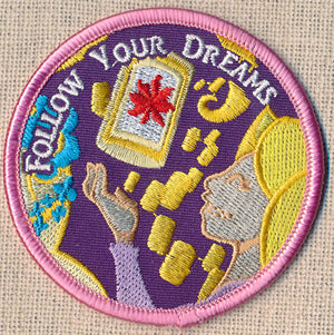 Rapunzel patch (tangled inspired)--only 26 left