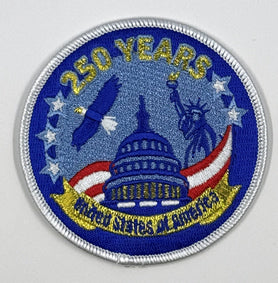 250 YEARS UNITED STATES OF AMERICA PATCH (USA)