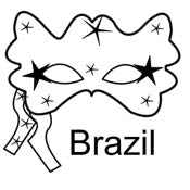 Country Rubber Stamps  - South America