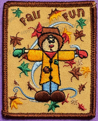 Fall Fun Patch (scarecrow and leaves)