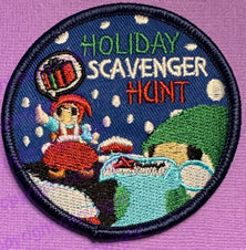 Holiday Scavenger Hunt with FREE list