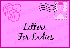 Letters for Ladies PATCH