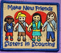 Sisters in Scouting (assist a troop to earn this)