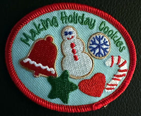 Making Holiday Cookies Patch