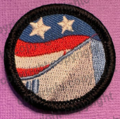 Patriotic-USA theme (1.5 inches)