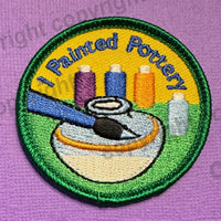 Pottery Painting PATCH