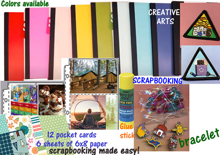 Creative Arts and Scrapbooking Kit (Great for all ages)