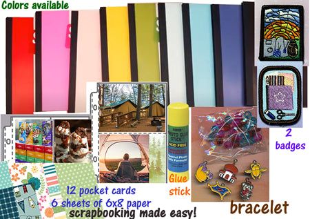 Creative Arts and Scrapbooking Kit (Great for all ages)