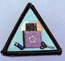 Scrapbooking Badge