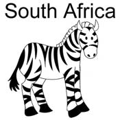 Country Rubber Stamps - Africa