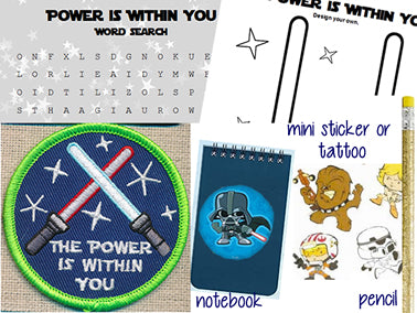 The Power is within you (Star Wars themed Patch Kit)
