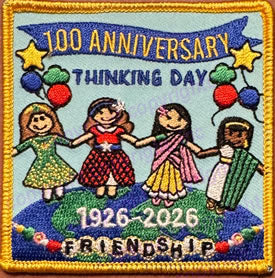 Thinking Day 2026 Patch and Kit (100 yr celebration)