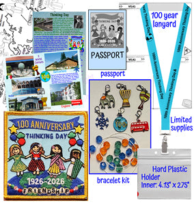Thinking Day 2026 Patch and Kit (100 yr celebration)