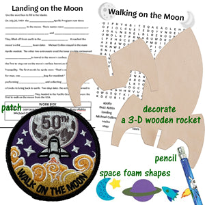 WALK ON THE MOON 50TH ANNIVERSARY with free digital kit (EMAILED)