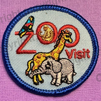 Zoo Mini Patch (2 inch)-free worksheets