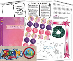 Exercise Goals Kit - Juniors earn the PRACTICE WITH PURPOSE badge