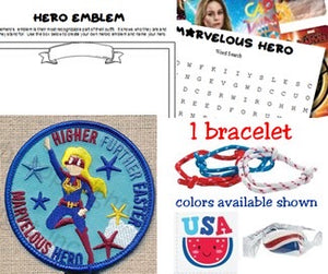 Marvelous Hero Kit (Captain Marvel Inspired)