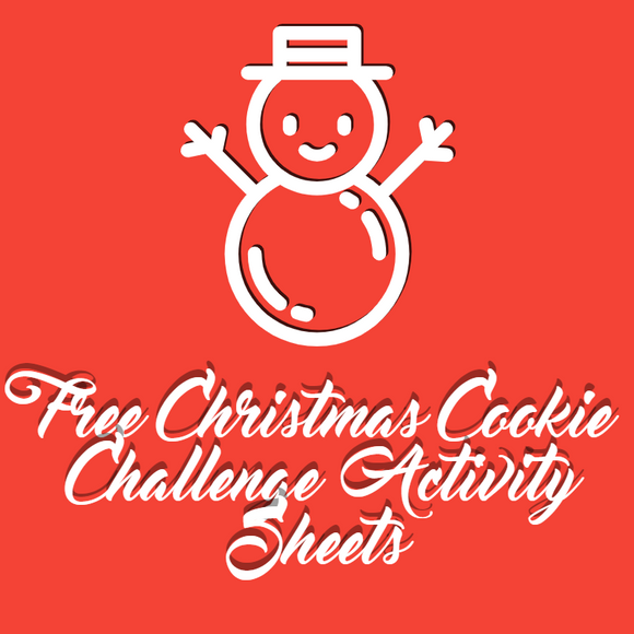 FREE Christmas Cookie Challenge Activity Sheets