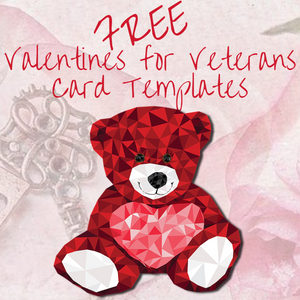 FREE Valentines for Veterans Card Template