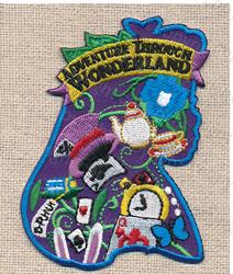 Wonderland ALICE inspired patches