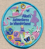 Wonderland ALICE inspired patches