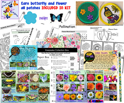 "Flowers" (troops own) Badge and Badge Kit