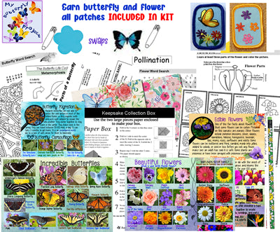 "Flowers" (troops own) Badge and Badge Kit