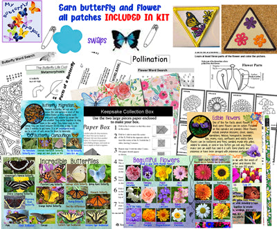 "Flowers" (troops own) Badge and Badge Kit