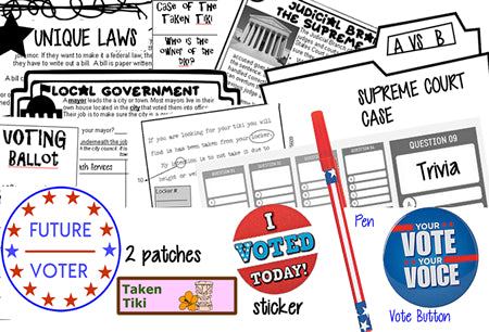 Democracy Badge Kit (Choose your badge level!)