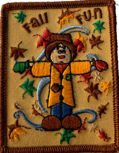 Fall Fun Patch (scarecrow and leaves)