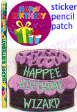 Happee Birthdae Wizard Kit or Patch