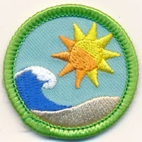 Water Fun & Sun Safety Mini Patch